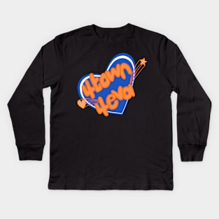 4 Town 4 Evaaaa Kids Long Sleeve T-Shirt